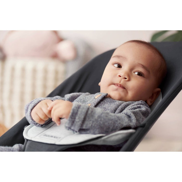 BABYBJoRN Bouncer Balance Soft Cotton - Jersey Dark Gray/Gray (LOCAL PICKUP ONLY)