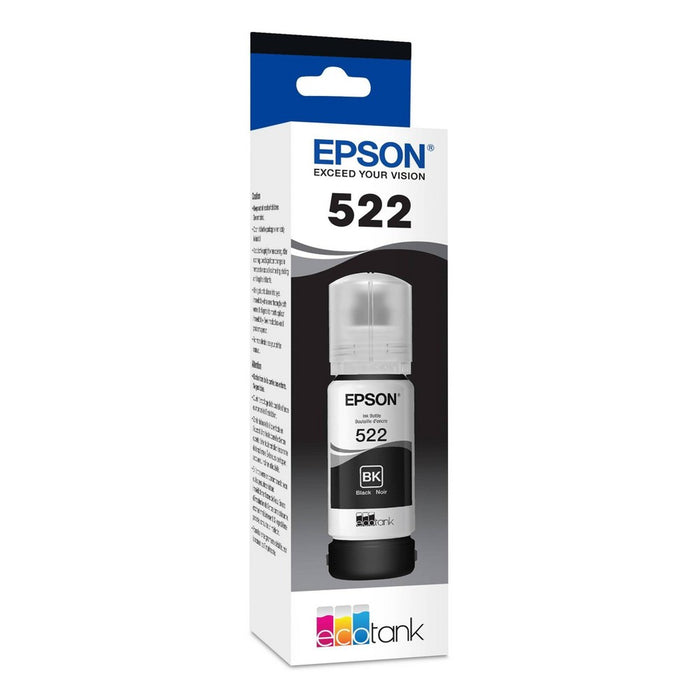 Epson 522 Single Ink Bottle - Black (T522120-CP) EXP:07/2029