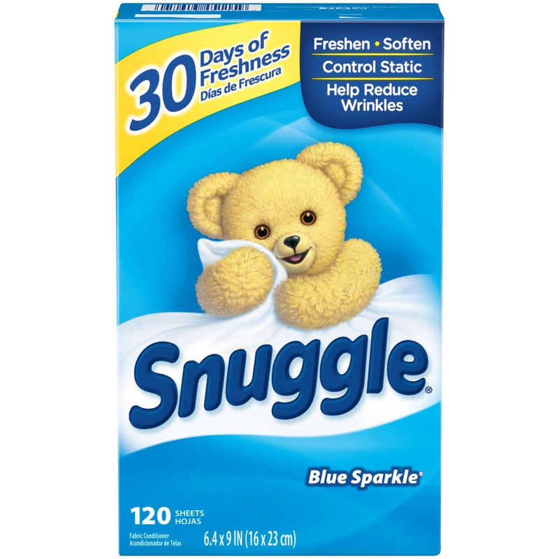 Snuggle Blue Sparkle Fresh Scent Dryer Sheets - 120ct