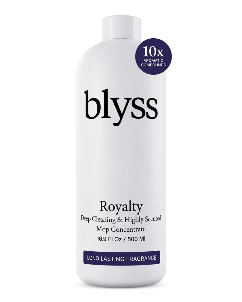 Blyss Mop Soap Royalty, Floor Cleaner For Mopping, Luxury Scented Mop Soap, LVP Vinyl Laminate And Hardwood Floor Cleaner Solution, Plant Powered Floor Cleaner
