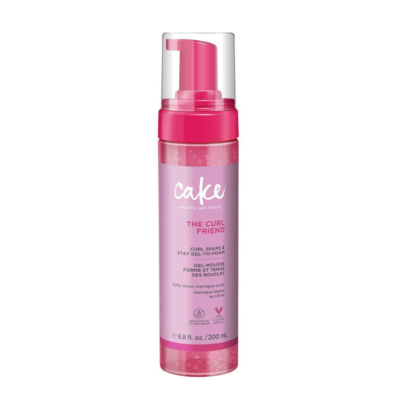 Cake Beauty The Curl Friend Gel-To-Foam Curl Styler - High Hold - 200 Ml