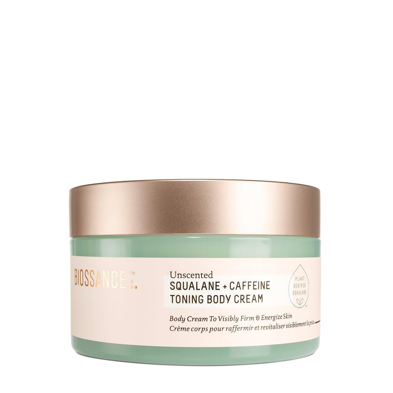 BIOSSANCE Squalane + Caffeine Toning Body Cream - 6.7 Fl Oz