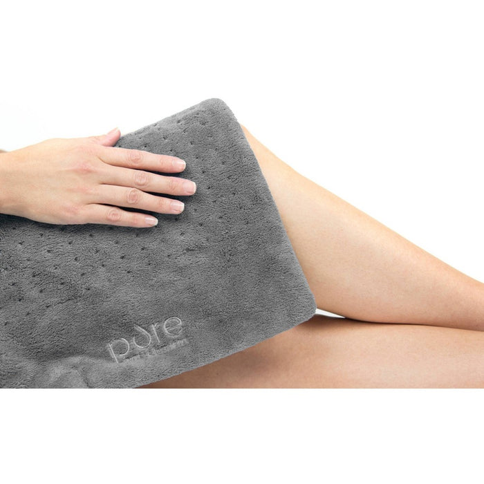 PureRelief Deluxe Gray Heating Pad