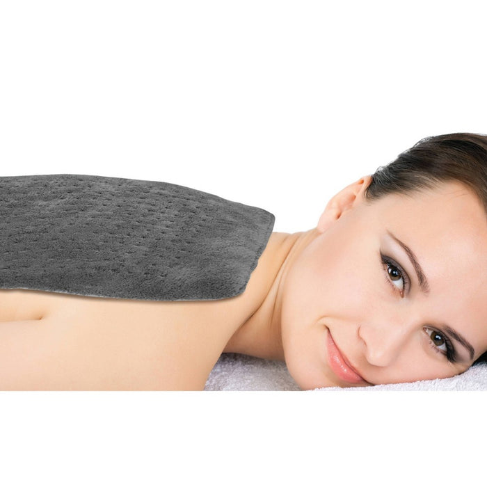 PureRelief Deluxe Gray Heating Pad