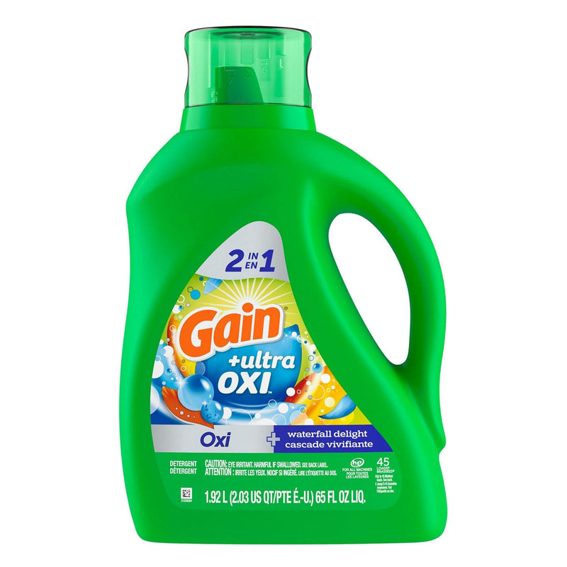 Gain, Liquid Laundry Detergent Hec Oxi, 65 Fl Oz
