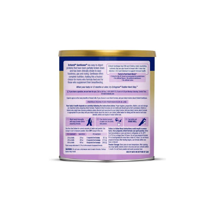 Enfamil Gentlease Infant Formula Powder - 12.4oz