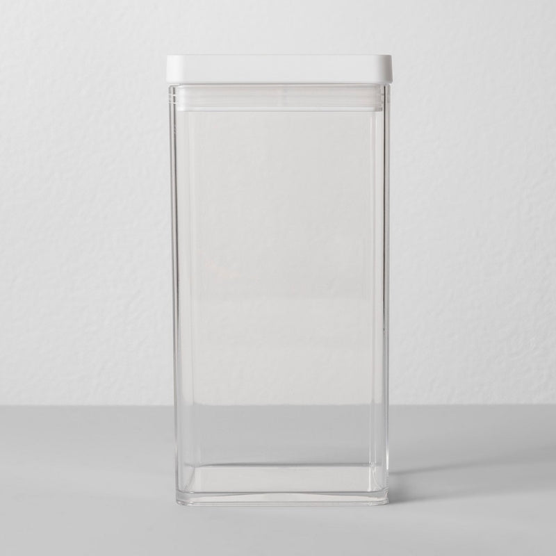 4"W X 4"D X 8"H Plastic Food Storage Container Clear - Made By Design