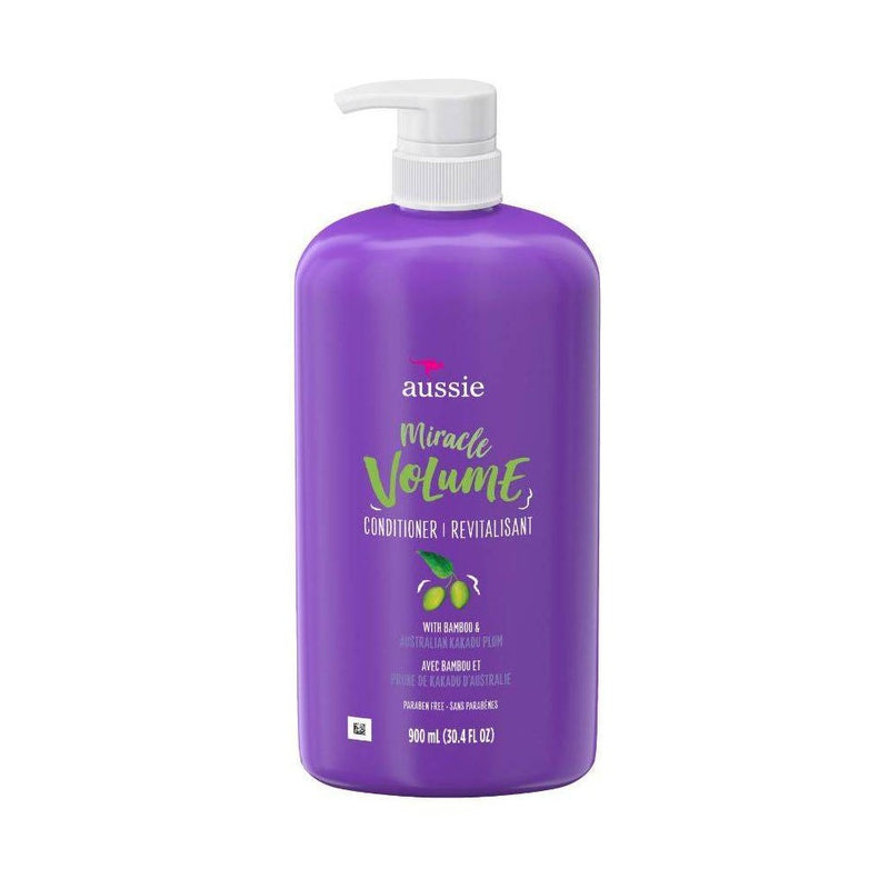 Aussie Paraben-Free Miracle Volume Conditioner with Plum & Bamboo for Fine Hair - 30.4 fl oz
