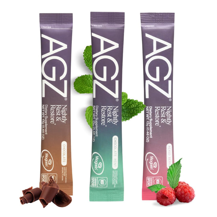 AG1 AGZ Sleep Drink Sampler – 3-Serving Flavor Pack BBD: 12/2026