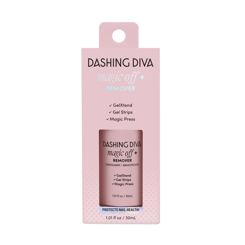 Dashing Diva Magic Off+ Remover - Press On Nail Remover With Niacinamide And Castor Oil