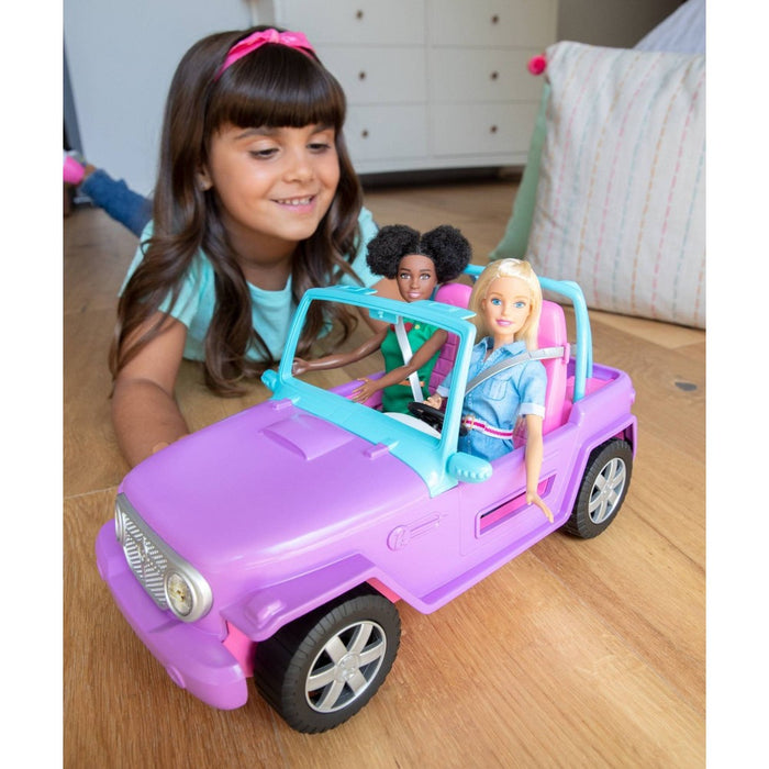 Barbie Purple Jeep Vehicle