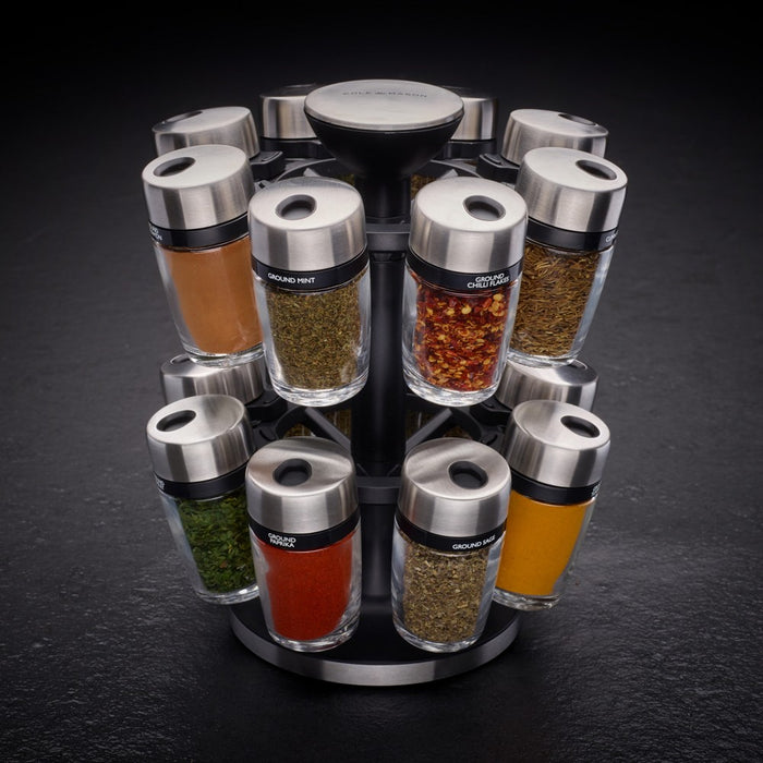 Cole & Mason 16 Jar Spice Rack Carousel