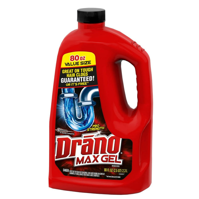 Drano Max Gel Clog Remover - 80 fl oz