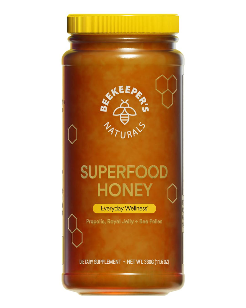 Beekeepers Naturals Superfood Honey Everyday Wellness Liquid - 11.6 fl oz