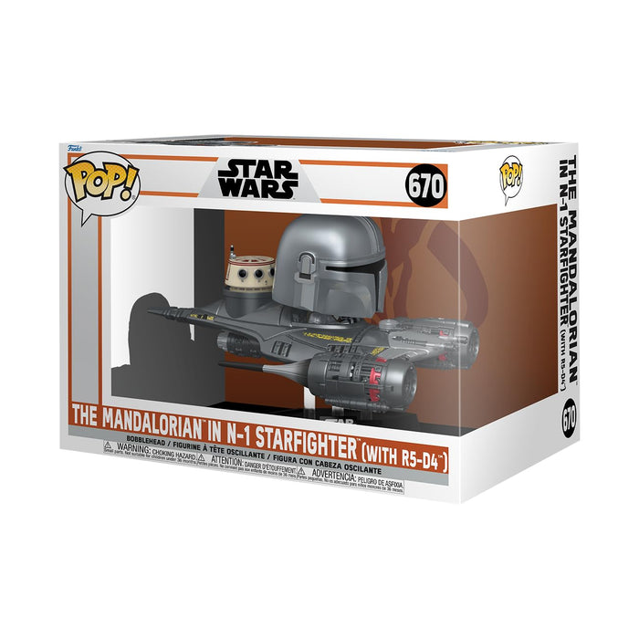 Funko POP! Ride Super Deluxe: MND S9 - The Mandalorian and N-1 Starfighter