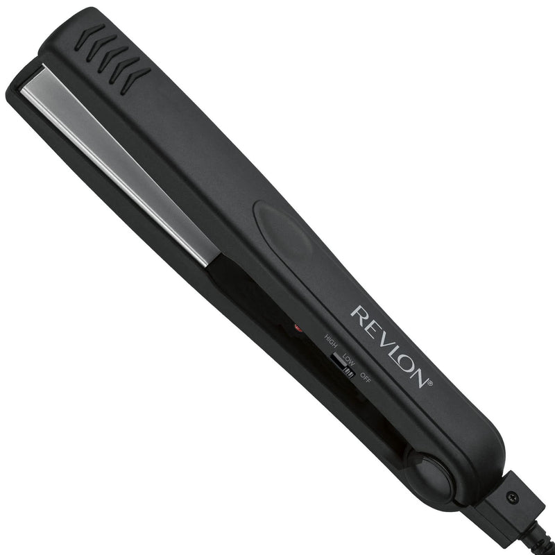 Revlon Smooth And Straight Ceramic Flat Iron | Fast Results, Smooth Styles (1 In)