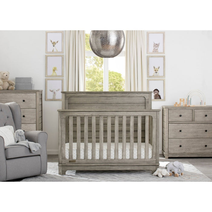 Simmons Kids' Slumbertime Monterey 4-in-1 Convertible Crib - Rustic White (LOCAL PICKUP ONLY)