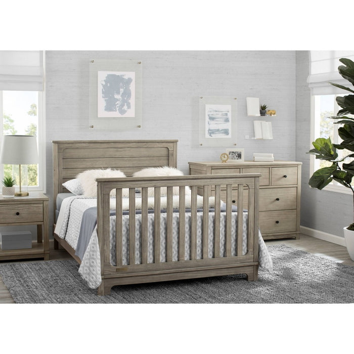 Simmons Kids' Slumbertime Monterey 4-in-1 Convertible Crib - Rustic White (LOCAL PICKUP ONLY)