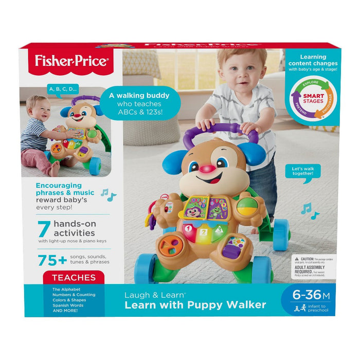 Fisher-Price Laugh and Learn Smart Stages Learn With Puppy Walker