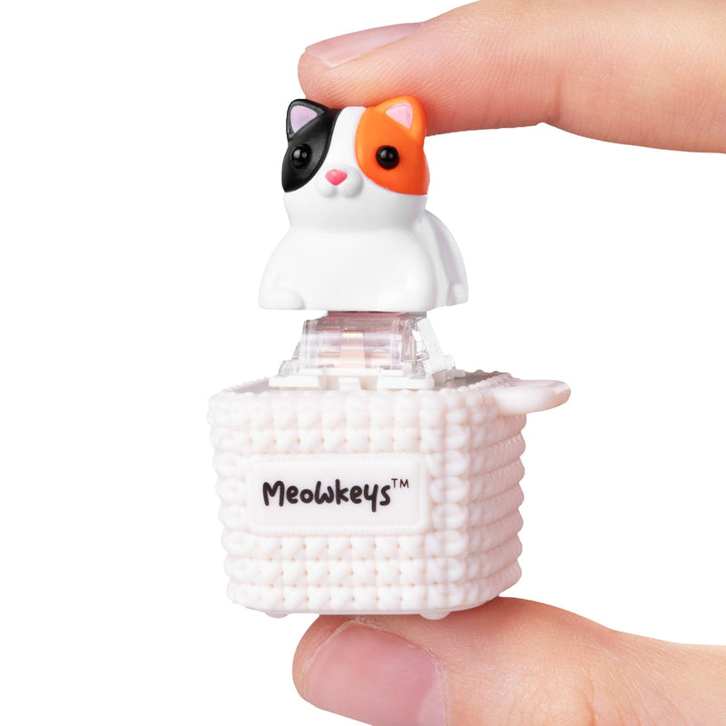 Meowing Fidget Toy Duckeycaps (M Mocha)