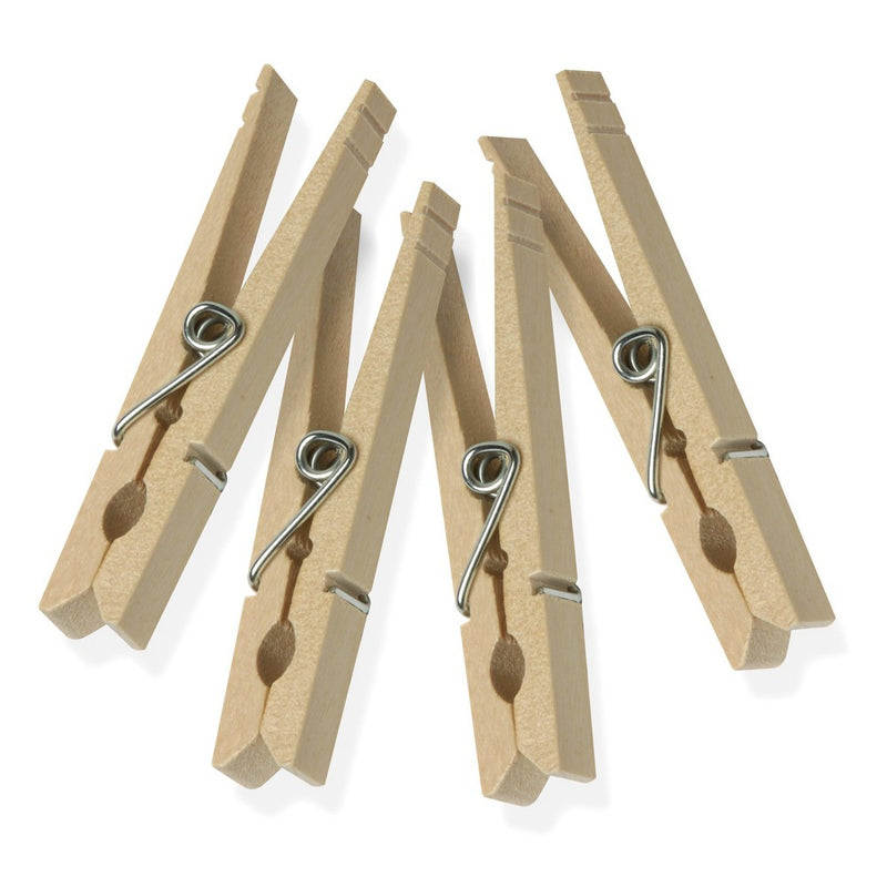 50pk Clothespins Light Brown - Room Essentials