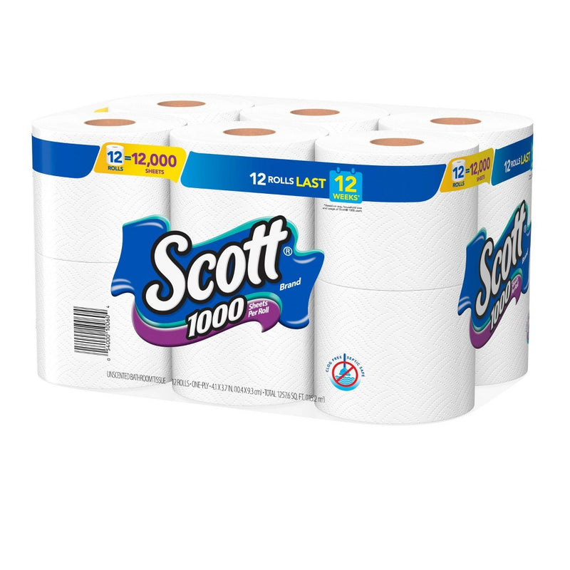 Scott 1000 Toilet Paper - 12pk