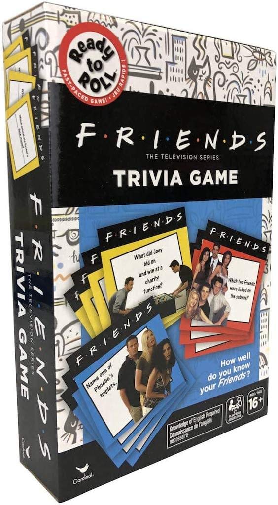 Spin Master Games Ready to Roll Trivia Game - Friends