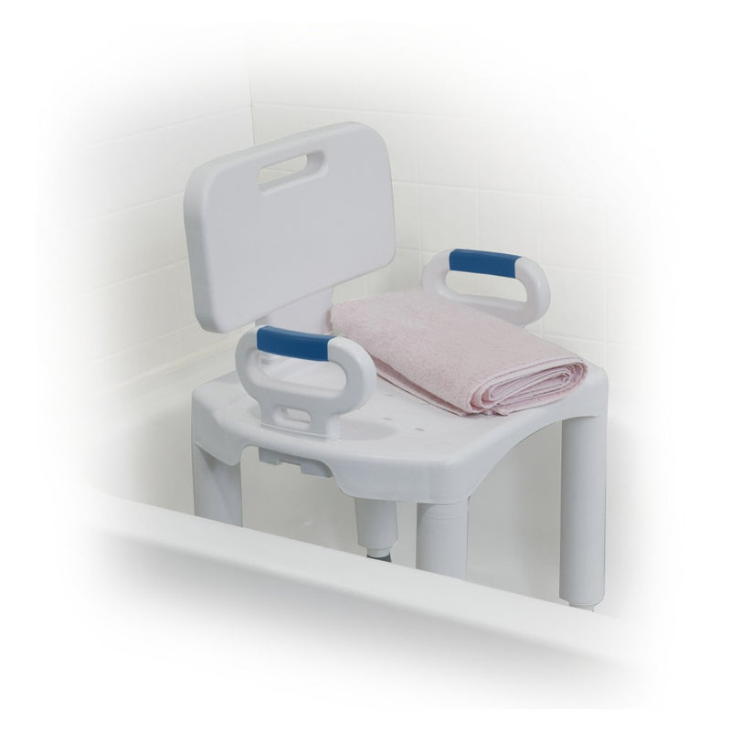 Drive Medical Premium Series Shower Chair with Back and Arms (LOCAL PICKUP ONLY)