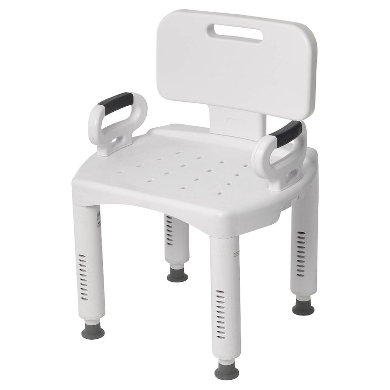 Drive Medical Premium Series Shower Chair with Back and Arms (LOCAL PICKUP ONLY)