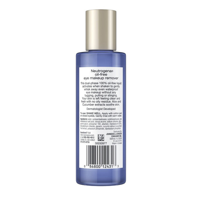 Neutrogena Oil-Free Eye Makeup Remover - 3.8oz