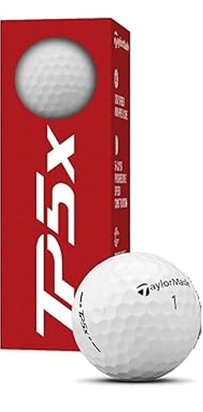Taylormade Tp5x Golf Balls (White, 3Pk) 1 Sleeve 2024
