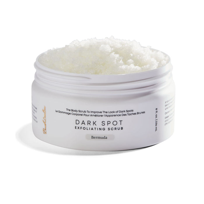 Bushbalm Dark Spot Exfoliating Scrub - Natural Body Scrub Exfoliant To Hydrated, Soften And Enhance Glow In Skin - Bermuda 236 Ml