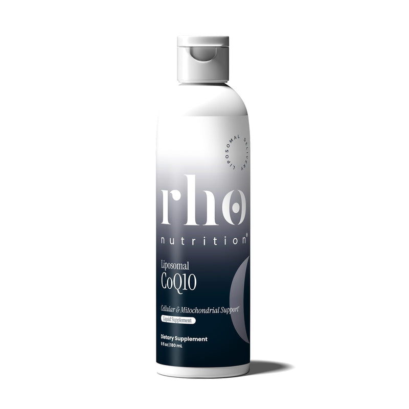 Rho Nutrition Liposomal Coq10 – High-Absorption Liquid Coenzyme Q10 For Heart Health, Cellular Energy & Antioxidant Support – Supports Healthy Aging – Vegan, Sugar-Free, Non-GMO – 6 Fl Oz, 30 Servings