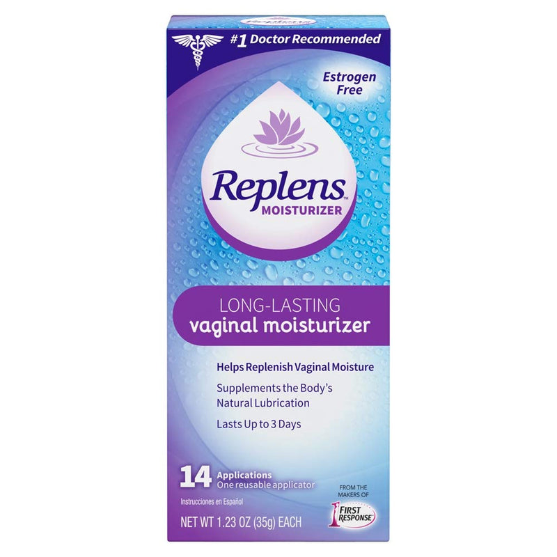 Replens Long-Lasting Vaginal Moisturizer With Reusable Applicator, 1.23 Ounce