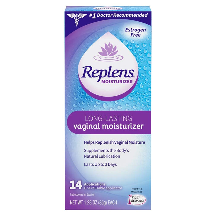 Replens Long-Lasting Vaginal Moisturizer With Reusable Applicator, 1.23 Ounce