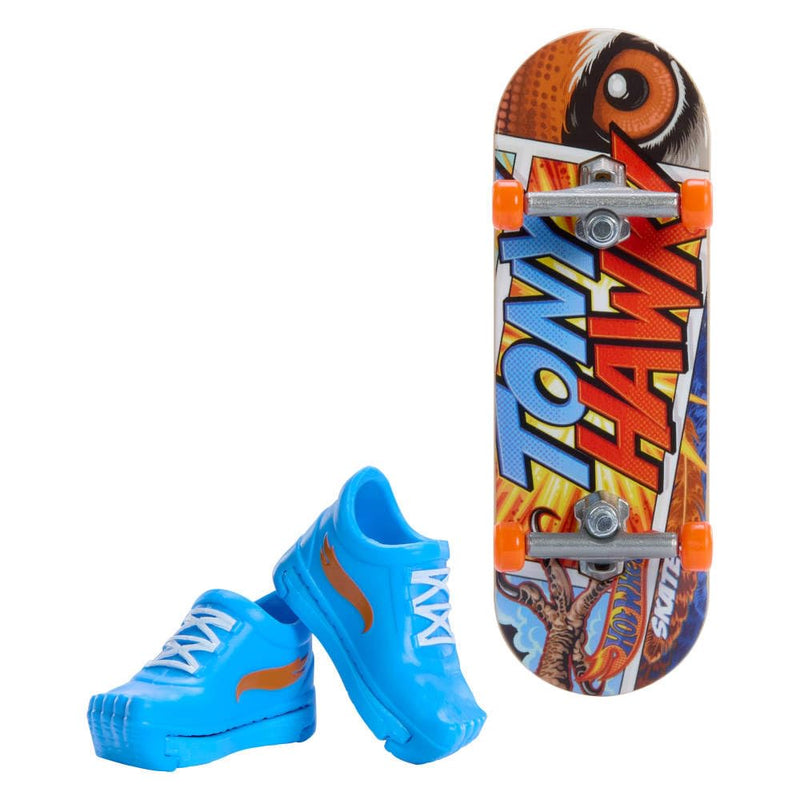 Hot Wheels, Comically Cool™ Skateboard With Tennis Toy For Children Age 5 Years Toy Mat