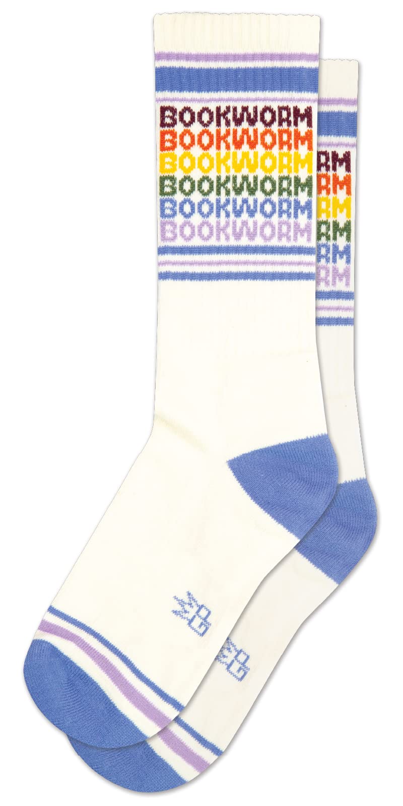 Gumball Poodle BOOKWORM-VINTAGE, Novelty Gift Socks