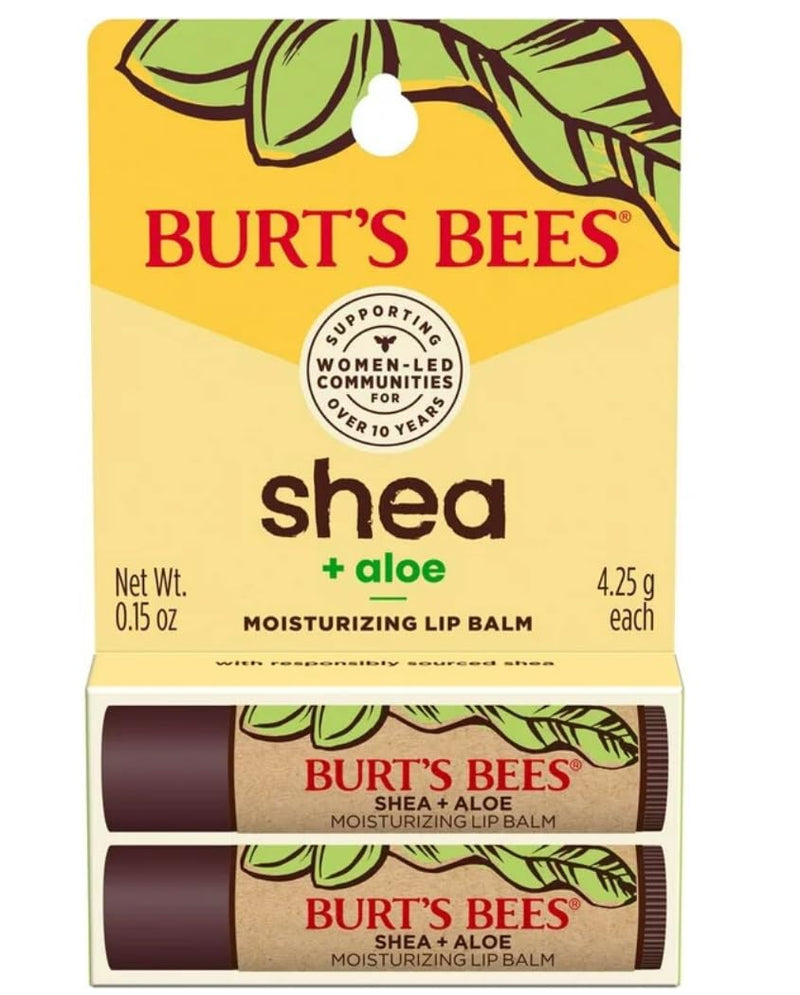 Burt's Bees Lip Balm 0.15Oz 4.25G - Shea Butter & Aloe