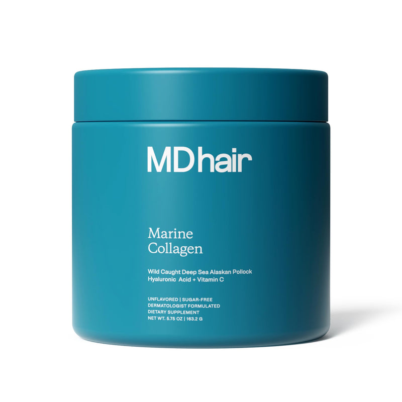 Mdhair Marine Collagen Powder For Hair, Skin, Nails & Joints, 5.75 Oz