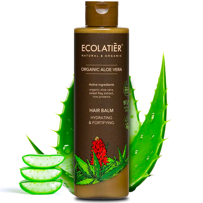 Nutrition & Strength Hair Balm With Organic Avocado – 98.6% Natural, Vegan, Hair Conditioner For Dry & Damaged Hair, Sulfate-Free, Gentle On Scalp, 8.5 Fl Oz / 250Ml