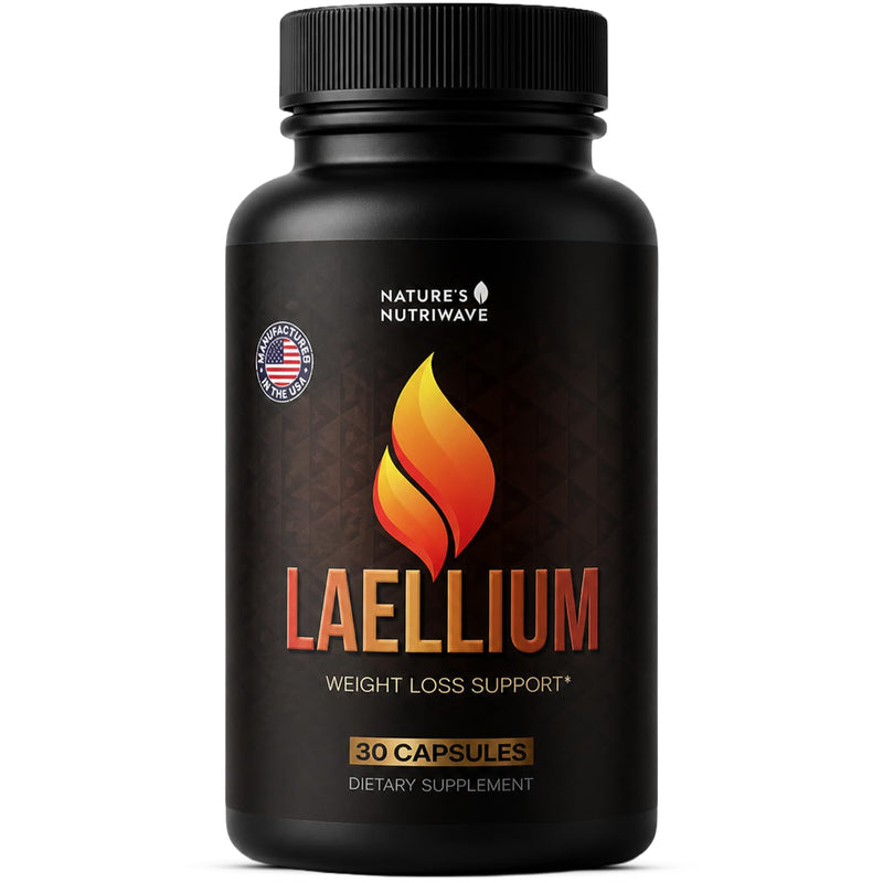 Laellium – Ginger Root, Ceylon Cinnamon & ACV – 30 Ct, 1 Month Supply