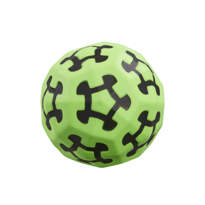 Wahu Sonic Shock Ball, Bounces Up To 60' In The Air, 2.7" Ultra-Bounce Foam Outdoor Throw And Catch Ball For Kids Ages 5+, Green