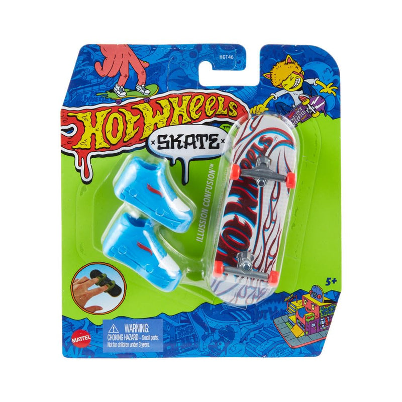 Hot Wheels Skate Fingerboard Tony Hawk Illusion Confusion HNG42
