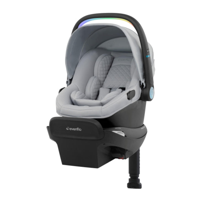 Evenflo Revolve180 Litemax NXT Rotational Infant Car Seat With Sensorysoothe And With Accessory Load Leg (Quartz) (LOCAL PICKUP ONLY)