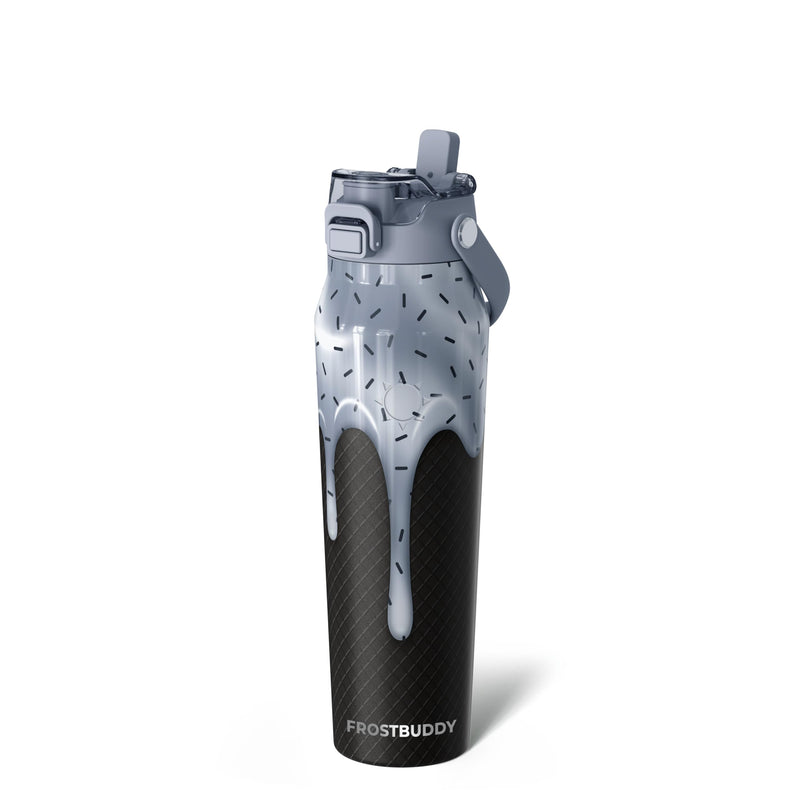 Frost Buddy 32Oz Insulated Water Bottle - Straw & Chug Lid - Leak-Proof