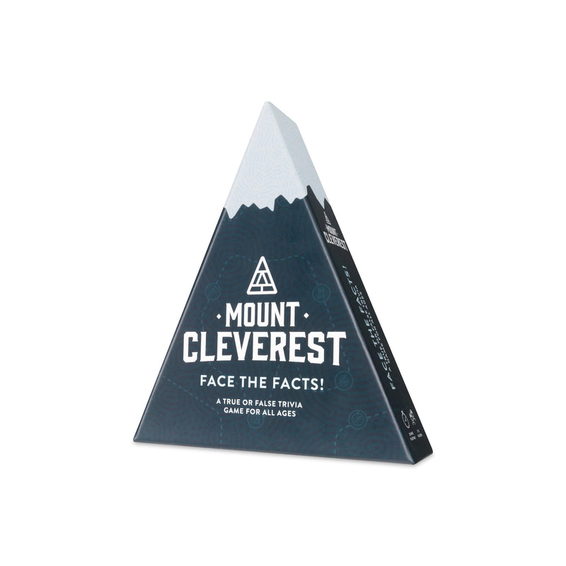 Mount Cleverest® Original Edition | True Or False Trivia Game | Fun Adults & Kids Family Card Game | Stocking Stuffer | Travel Games | Party Games For Birthday | Gift For Boys And Girls