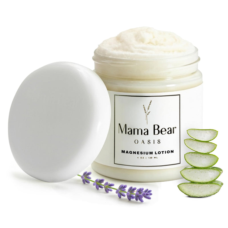 Mama Bear Oasis Magnesium Cream - Magnesium Lotion For Feet