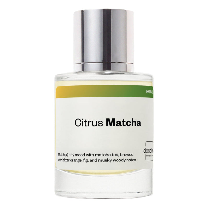 Dossier - Citrus Matcha - Eau De Parfum - Long-Lasting Fresh Citrus Green Fragrance - Unisex - 1.7 Fl Oz (50Ml)