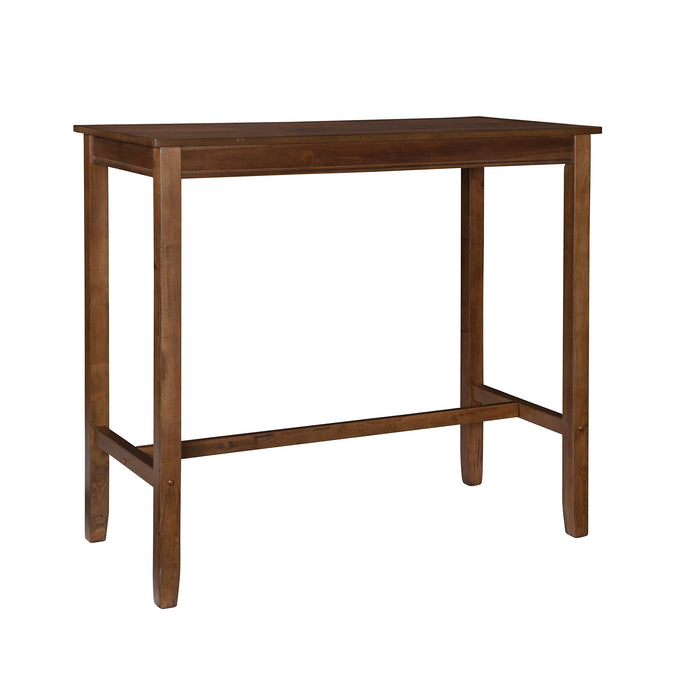 Linon Claridge Rustic Brown 42 Inch Height Pub Bar Table (LOCAL PICKUP ONLY)