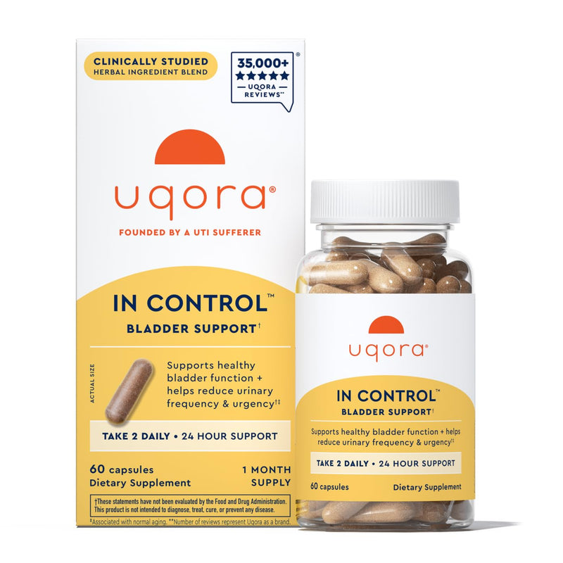 Uqora In Control, Daily Bladder Support, 60 Capsules